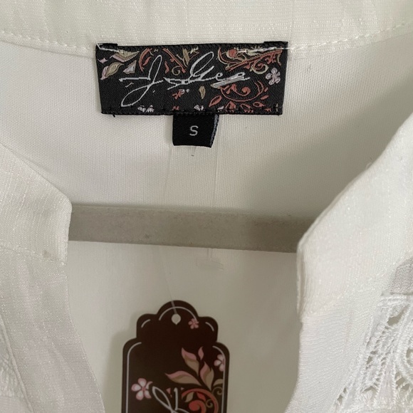New White Embroidered Peasant Beach Summer Dress Size Small - Picture 7 of 8